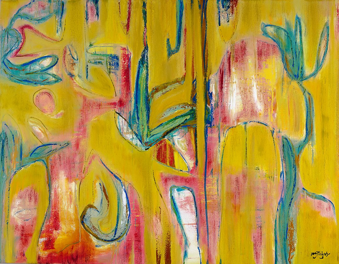 BioMass 1 by Warren Hedgpeth – oil painting on canvas