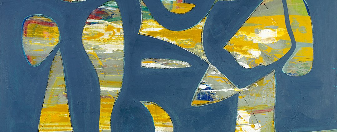 Choros by Warren Hedgpeth – oil and acrylic painting on canvas