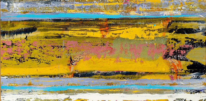 Ocean Muse by Warren Hedgpeth – oil and encaustic painting on wood