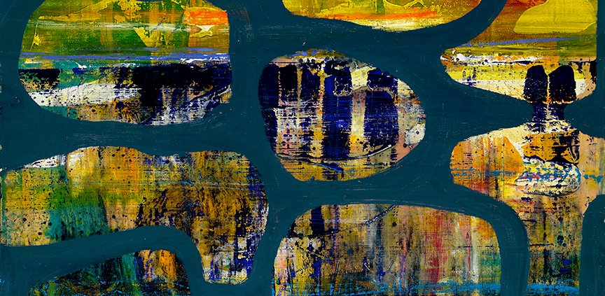 Oscillations by Warren Hedgpeth – oil painting on canvas