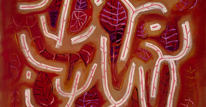 Tribal 1 by Warren Hedgpeth – oil painting on linen