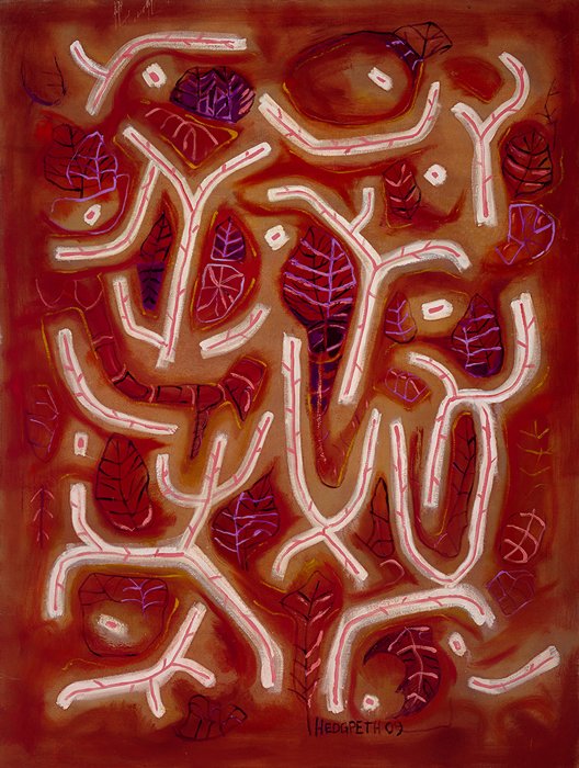 Tribal 1 by Warren Hedgpeth – oil painting on linen