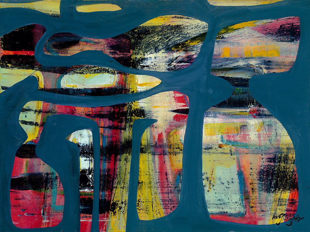 Tribal Son by Warren Hedgpeth – oil painting on canvas