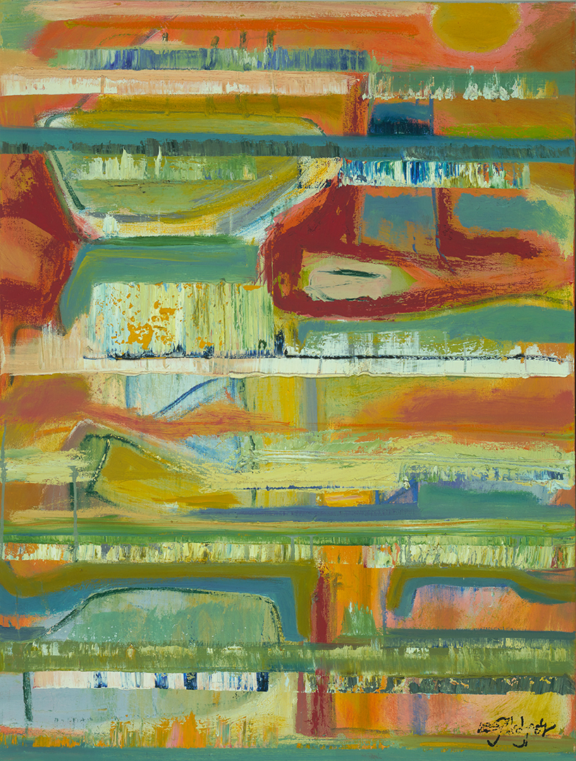 Ode to the Mountain by Warren Hedgpeth – oil painting on canvas