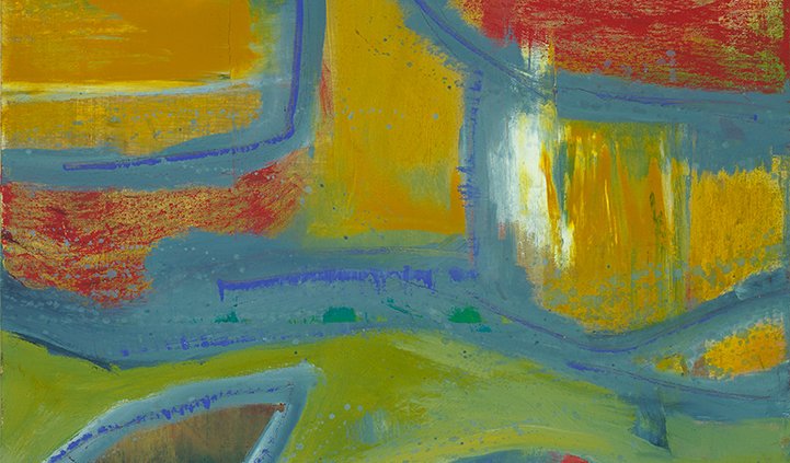 Once Upon a Garden by Warren Hedgpeth – oil painting on canvas