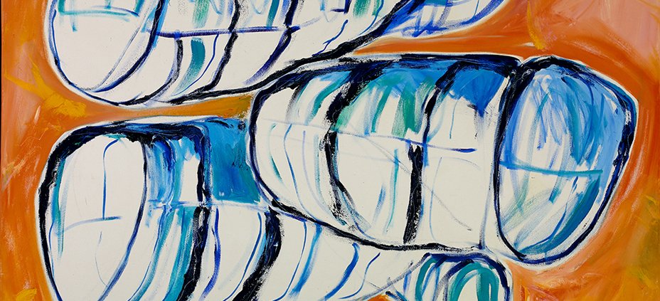 Soundings by Warren Hedgpeth – oil painting on canvas with wood frame