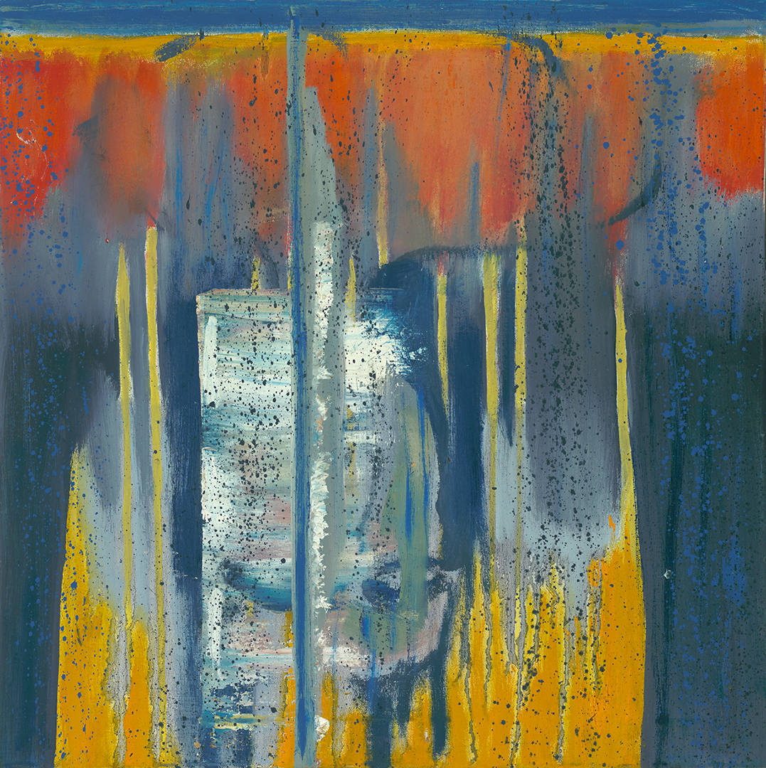 Water Drop by Warren Hedgpeth – oil and encaustic painting on canvas